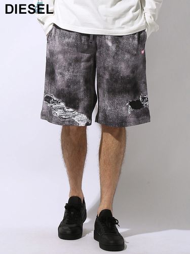 BALR. (ボーラー) 水陸両用 モノグラム総柄 メッシュインナー スイム