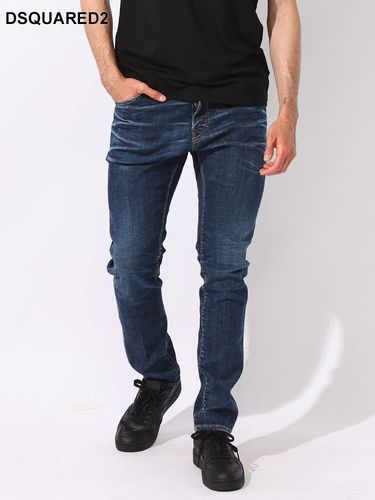 新品 44 23ss DSQUARED2 SKATER デニム 17420 DSQUARED2 - Skater Jean / スケーター ジーンズ / S74LB1496
