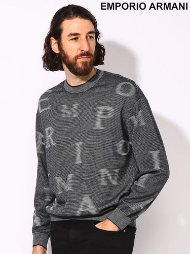 ジン様 【極美品】EMPORIO ARMANI ニット セーター ウール アルマーニ メンズ セーター エンポリオアルマーニ EMPORIO
