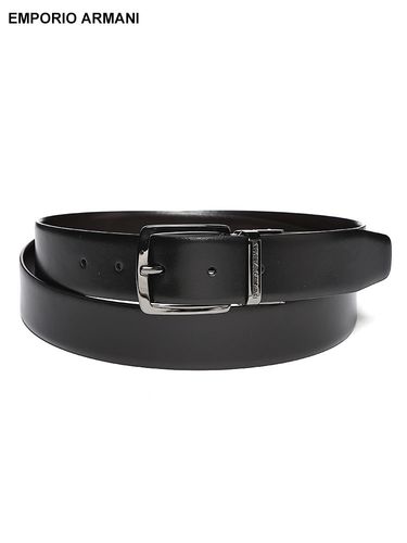 DIESEL (ディーゼル) プルアップレザー Dロゴ バックル留め ベルト 1DR