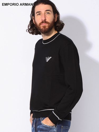 Y-3 (ワイスリー) 袖ライン リラックスシルエット ウールニット 3S