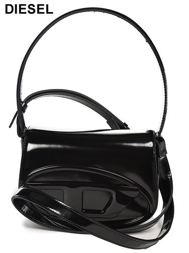 【極美品 現行】ディーゼル　ボディバッグ　黒　オーバルDロゴ　レザー DIESEL (ディーゼル) オーバルD ロゴ フェイクレザー ボディバッグ