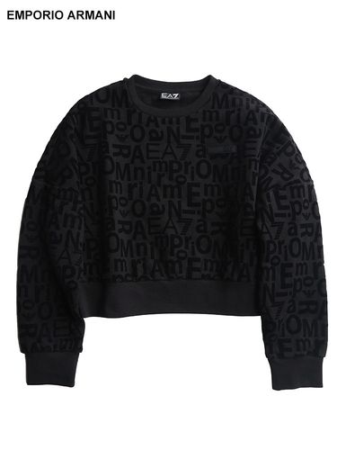 ARMANI EXCHANGE (アルマーニ エクスチェンジ ) ランダムAXロゴ クルー