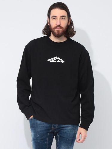 DSQUARED2 (ディースクエアード) ドットロゴ クルーネック 長袖