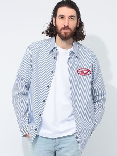 新品☆ディーゼル☆シャツ　ＳＸ DIESEL (ディーゼル) SXXS LIVING プリント クルーネック 長袖 Tシャツ