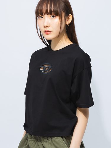 DIESEL (ディーゼル) スモールオーバルD クルーネック 半袖 T