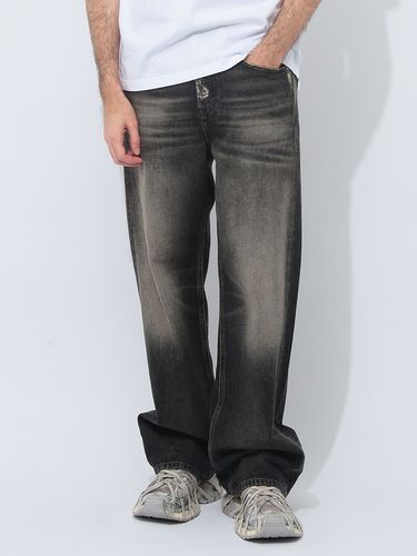 DIESEL (ディーゼル) カラーウォッシュ ダメージ加工 テーパード