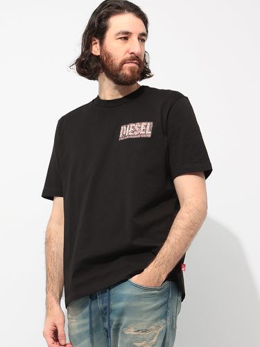 DIESEL (ディーゼル) パフプリント クルーネック 半袖 Tシャツ