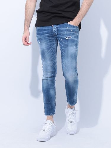 DSQUARED2 (ディースクエアード) ダメージ加工 ボタンフライ ジーンズ