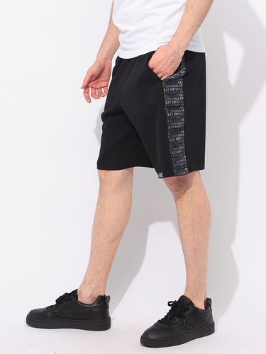 coco様✨タグ付 エンポリオアルマーニ ショートパンツ 伸縮 ロゴプレート 楽天市場】エンポリオアルマーニ EA7 EMPORIO ARMANI ハーフ