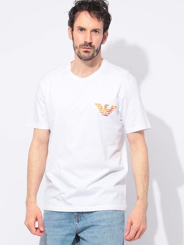 EMPORIO ARMANI (エンポリオアルマーニ) メンズ Tシャツ 半袖 イーグル