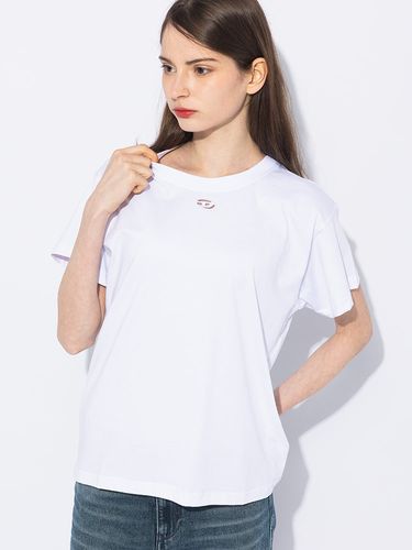 DIESEL (ディーゼル) チェストオーバルD クルーネック 半袖 Tシャツ