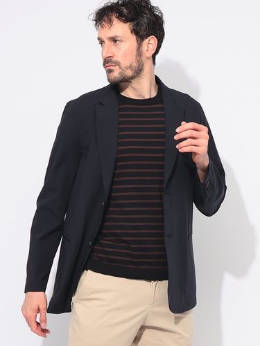 EMPORIO ARMANI (エンポリオアルマーニ) フロッキーロゴ デニム
