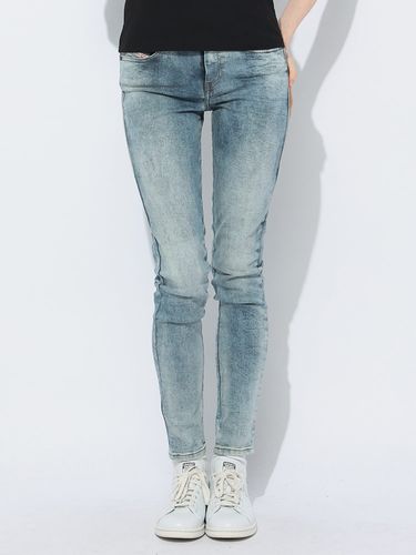 DIESEL (ディーゼル) スリム ストレッチデニムパンツ SLANDY HIGH