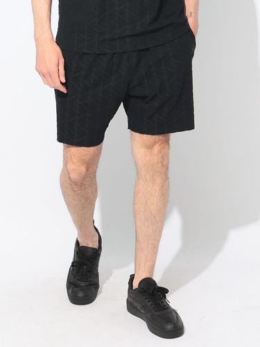 ディースクエアード　ショーツ　48　クラッシュ DSQUARED2 (ディースクエアード) オールオーバー 総柄 ロゴプリント