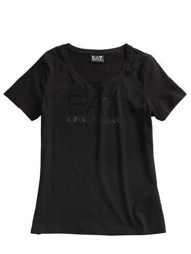 EMPORIO ARMANI (エンポリオアルマーニ) フロントロゴ クルーネック