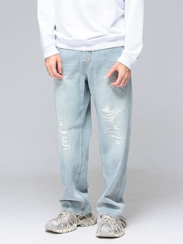 OUR LEGACY (アワーレガシー) ダメージデジタルプリント デニム ジップ