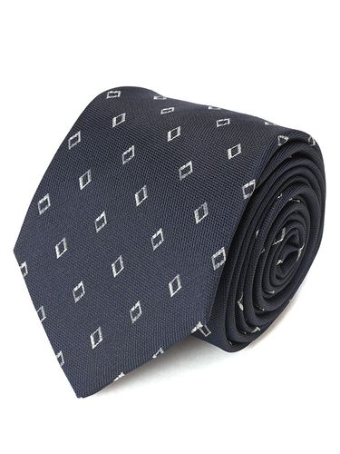 HUGO BOSS (ヒューゴボス) メンズ ネクタイ シルク混 小紋柄 ネクタイ