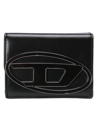 DIESEL (ディーゼル) レディース 財布 メタルオーバルDロゴ 二つ折り