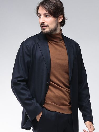 EMPORIO ARMANI (エンポリオアルマーニ) ボックスロゴ フルジップ 中綿