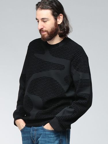 Maison Kitsune (メゾン キツネ) 裏起毛 フォックス刺繍 クルーネック