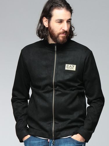 EMPORIO ARMANI (エンポリオアルマーニ) 袖BIGロゴ フルジップ 中綿