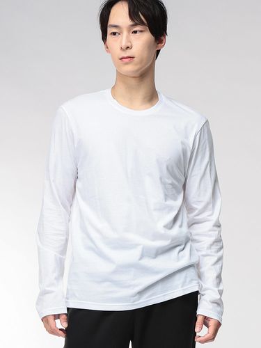 C.P COMPANY (シーピーカンパニー) ロゴプリント クルーネック 長袖 T