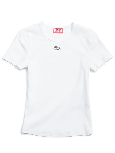 DIESEL (ディーゼル) オーバルD クルーネック 半袖 Tシャツ