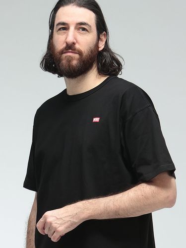 DIESEL (ディーゼル) メンズ Tシャツ 半袖 オーバルD 刺繍 クルー
