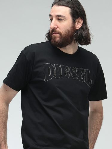 DIESEL (ディーゼル) CORE ロゴプリント クルーネック 半袖 Tシャツ