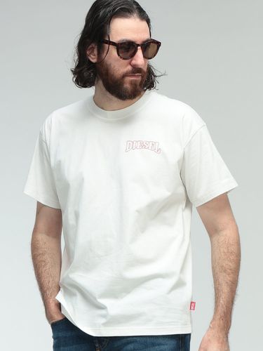 DIESEL (ディーゼル) オーバルD クルーネック 半袖 Tシャツ