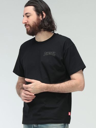 DIESEL (ディーゼル) ロゴ オーバルD バックデザイン ロゴプリント