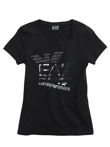 EMPORIO ARMANI (エンポリオアルマーニ) フロントロゴ クルーネック