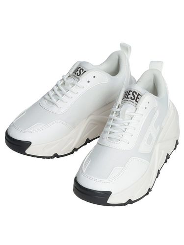DIESEL (ディーゼル) レザー パンチングロゴ スニーカー s-dakota low