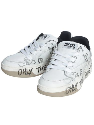 DSQUARED2 (ディースクエアード) デニムコンビ レザースニーカー BOXER