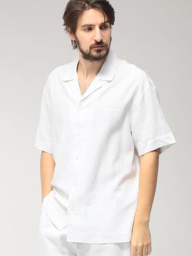 POLO RALPH LAUREN ホワイト長袖　麻100%シャツ POLO RALPH LAUREN (ポロラルフローレン) メンズ シャツ 長袖 麻100