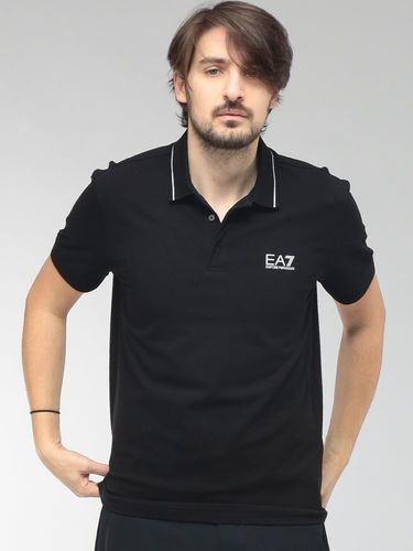 エンポリオ・アルマーニ 黒ポロシャツ タグ付き未使用 L EMPORIO ARMANI ポロシャツ 「オンライン限定」「エンポリオ