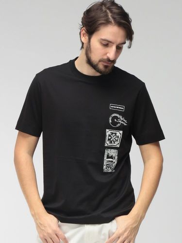 DSQUARED2 (ディースクエアード) プリント クルーネック 半袖 Tシャツ