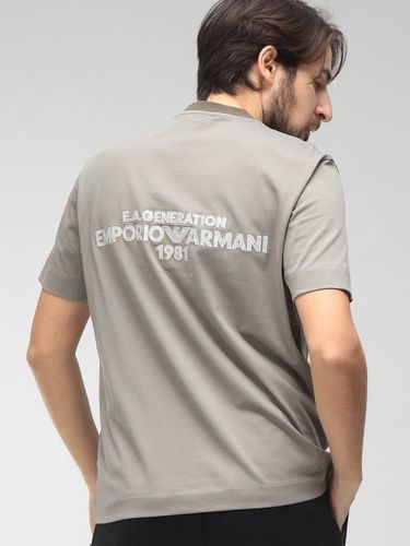 STONE ISLAND (ストーンアイランド) コンパスロゴ クルーネック 半袖 T