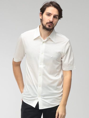 LARDINI (ラルディーニ) 綿100％ 無地 長袖 ドレスシャツ LDDANTEC1900