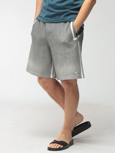 DIESEL (ディーゼル) ロゴ デニム ボタンフライ ペインター ショート