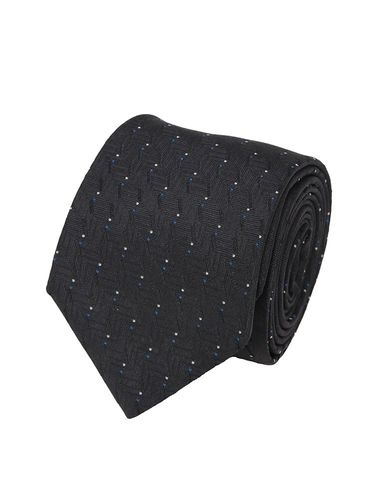 GUCCI (グッチ) メンズ ネクタイ シルク100％ GGロゴ タイ