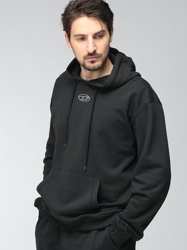 DIESEL (ディーゼル) メンズ パーカー 長袖 オーバルD フルジップ