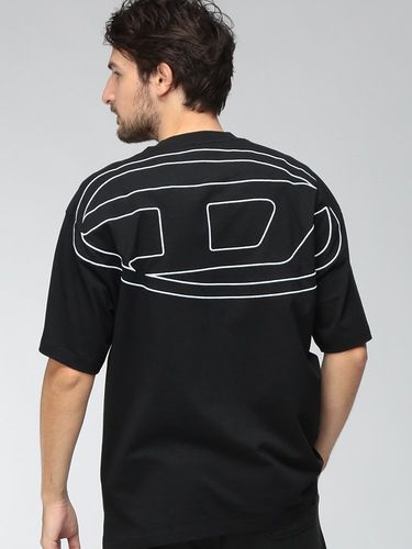 DIESEL (ディーゼル) オーバルD クルーネック 半袖 Tシャツ