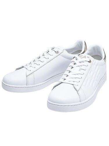 EMPORIO ARMANI (エンポリオアルマーニ) ロゴ メッシュ スニーカー