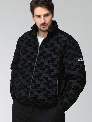 TATRAS (タトラス) メンズ ナイロンパーカー フロントロゴ フルジップ