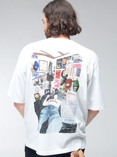 GIVENCHY (ジバンシィ) メンズ Tシャツ 長袖 グラフィックプリント
