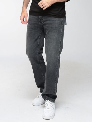 HUGO BOSS (ヒューゴボス) メンズ ジーンズ ロゴ 5P ストレッチ ジップ