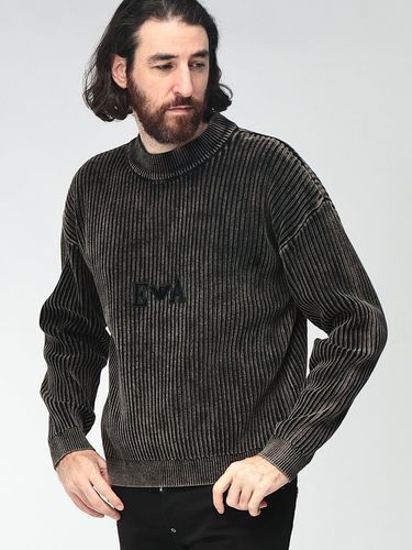 DIESEL (ディーゼル) ニット 長袖 スキッパーカラー セーター
