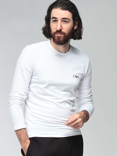 DIESEL (ディーゼル) ロゴ バックロゴ プリント クルーネック コットン